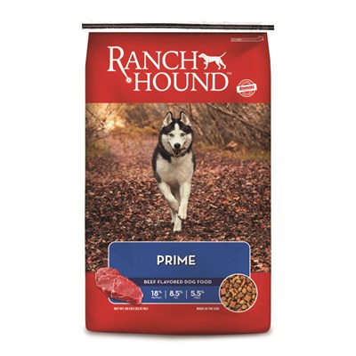 Ranch Hound Dry Dog Food- Prime Beef, 50 lb